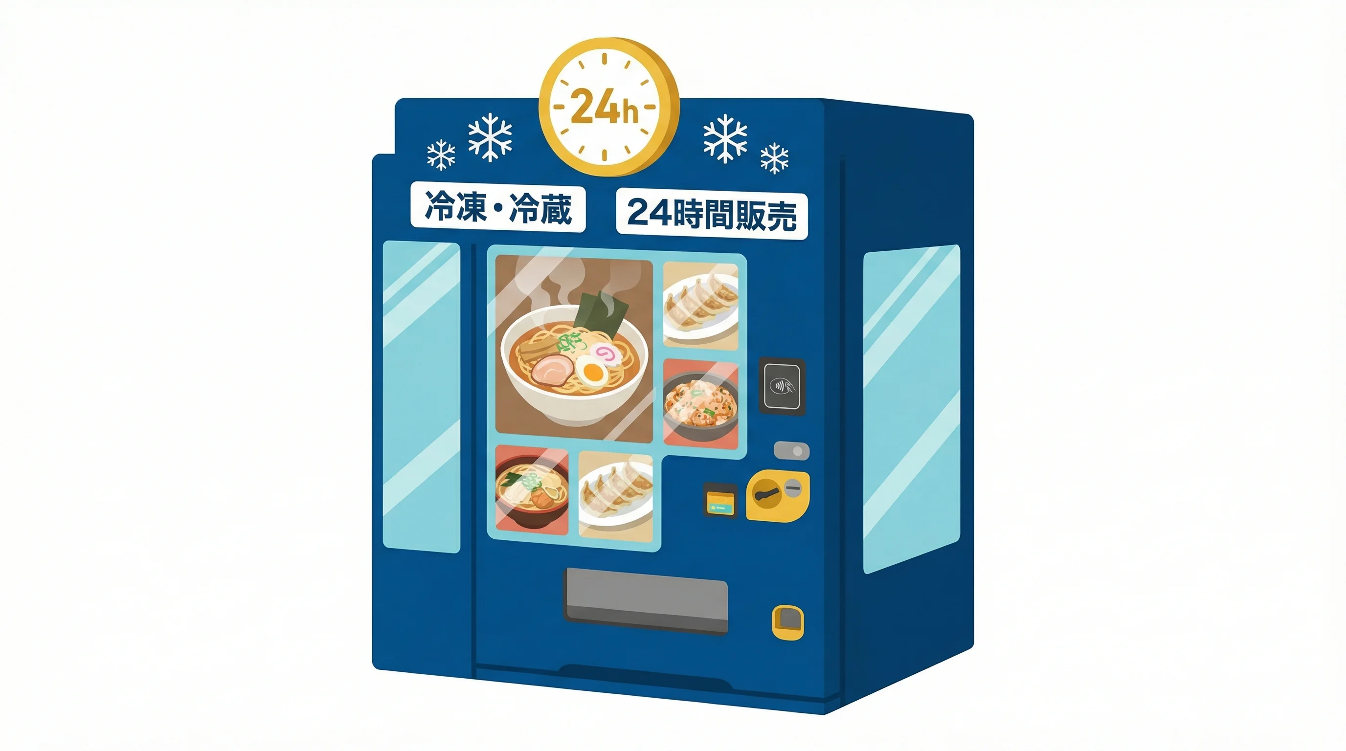 冷凍・冷蔵自販機