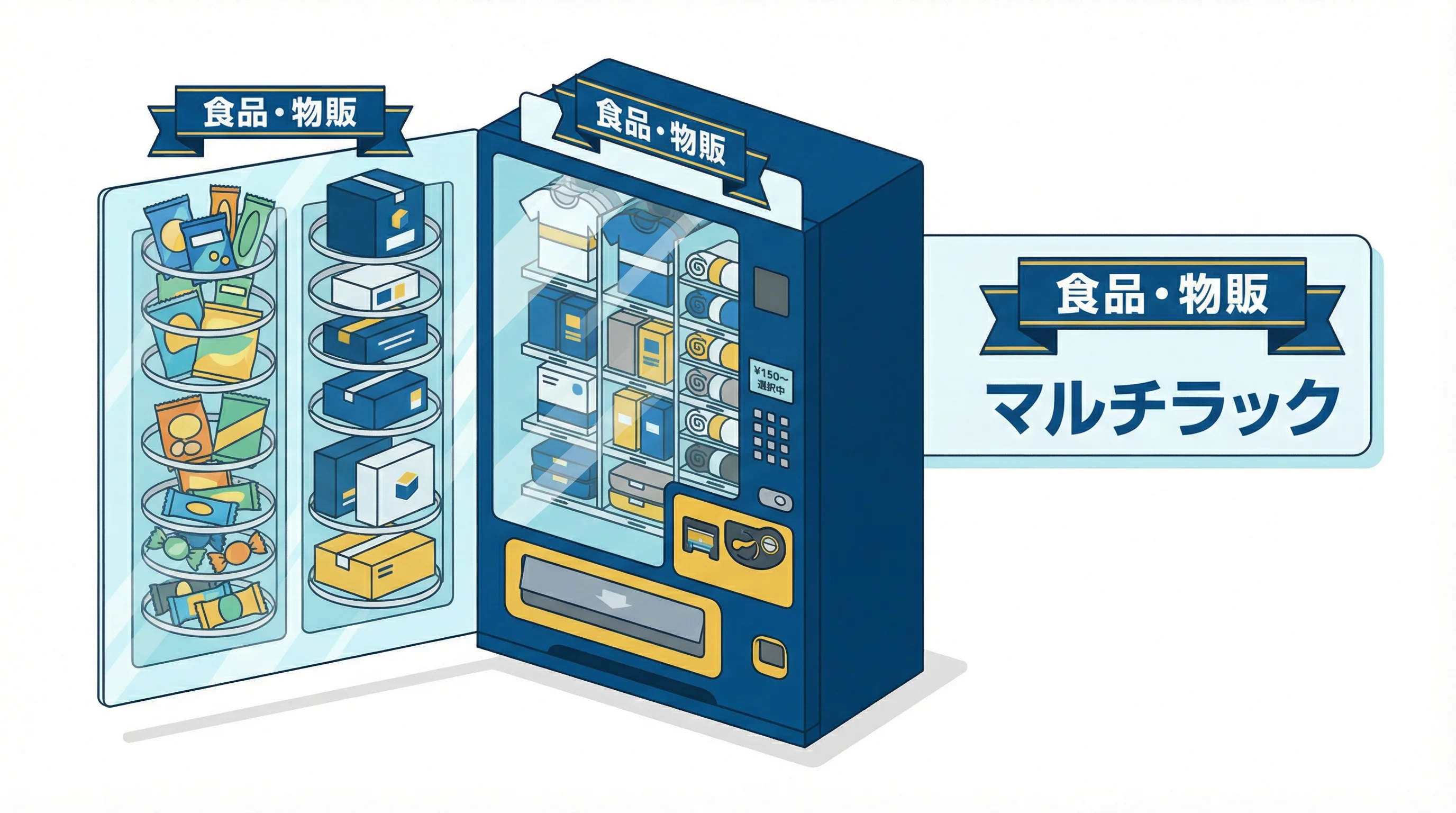 食品・物販自販機