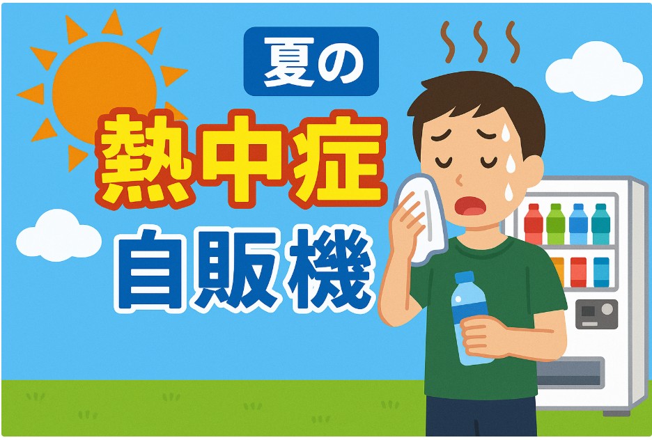 【夏の必需品】熱中症対策に効果的な自動販売機の活用法