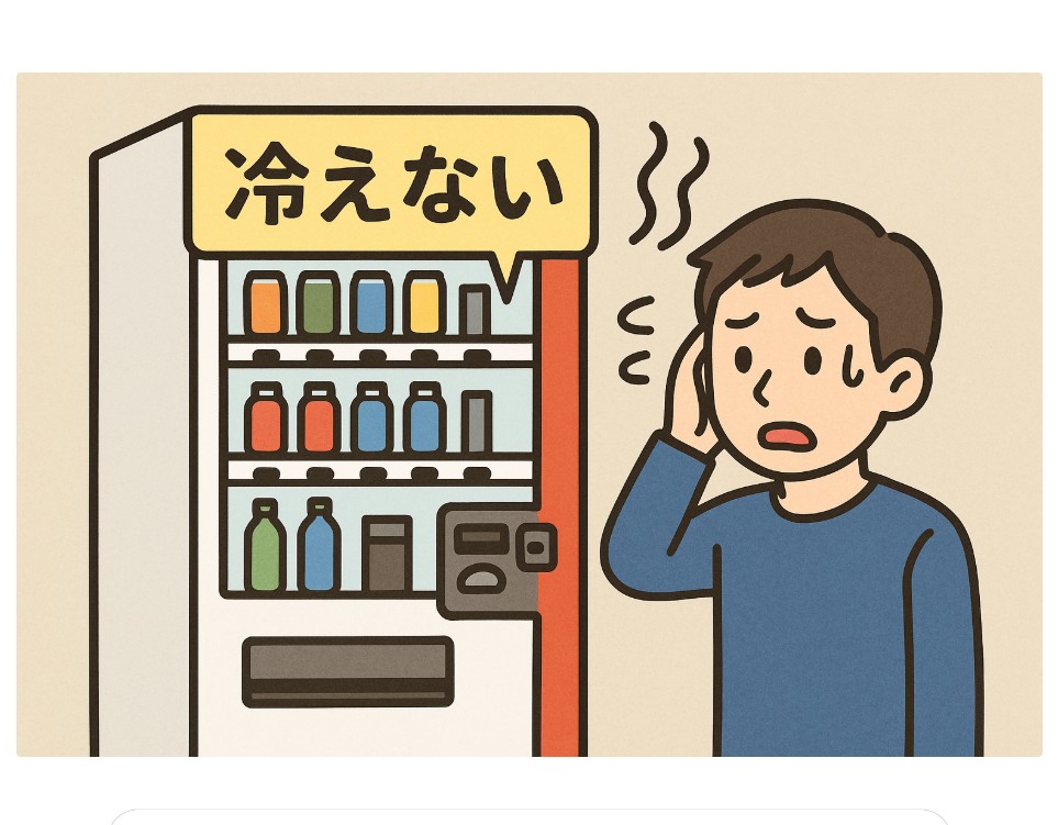 冷えない!!自動販売機の冷却不良 — 原因から対策、買い替え判断まで