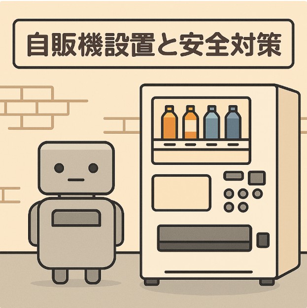 自販機設置スペースの法的基準と安全対策：トラブルなく運営するための完全ガイド