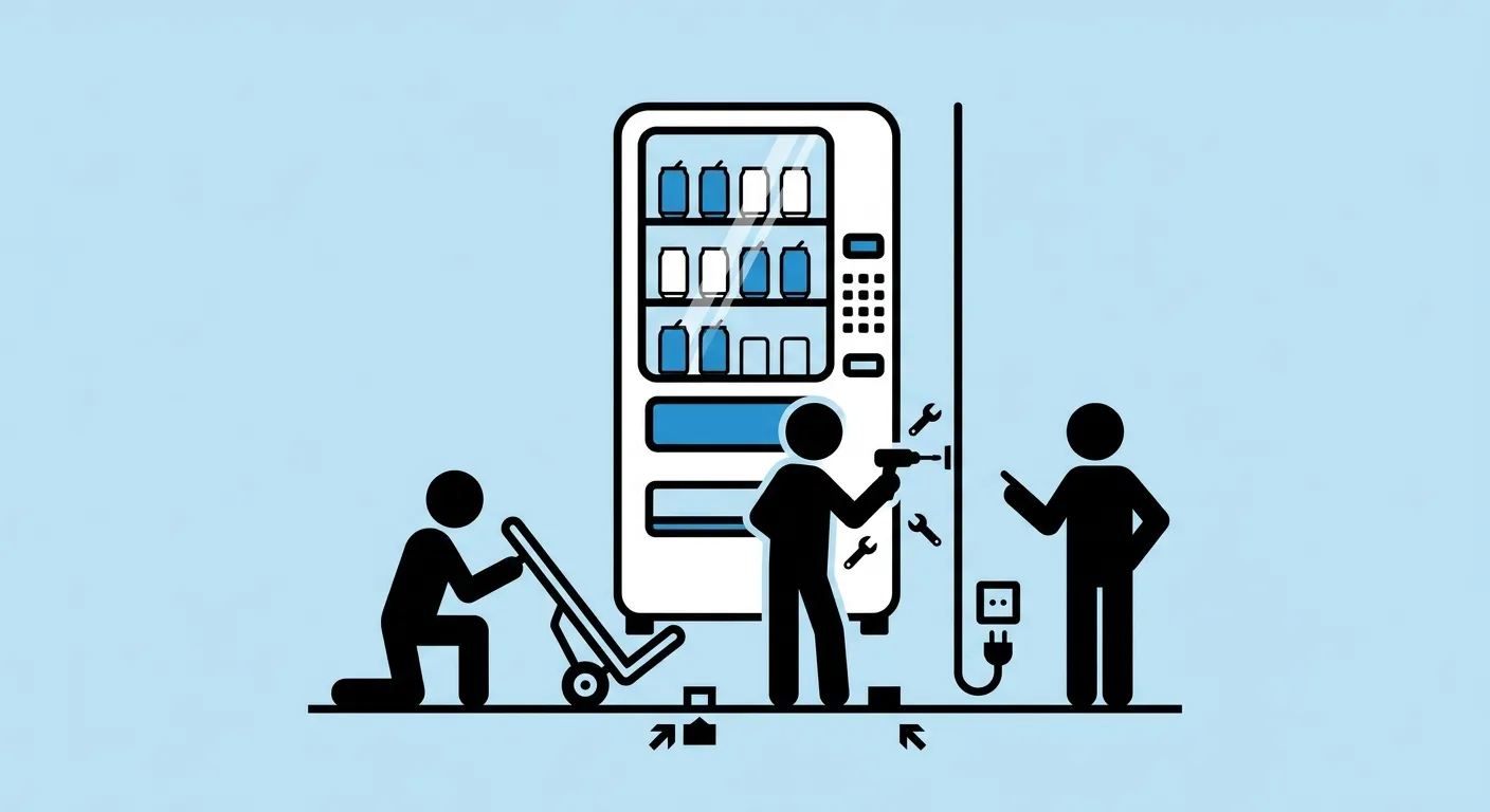 マンション・アパートに自販機を設置するメリットと手続きの全手順